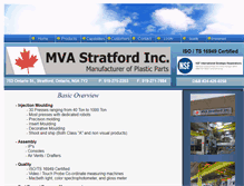 Tablet Screenshot of mvastratford.ca